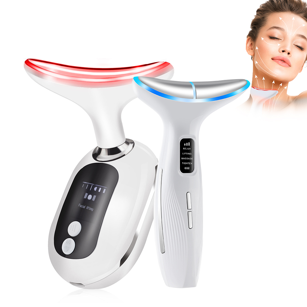 Skincare Glowing - Microcurrent Neck Face Massager EMS Lifting