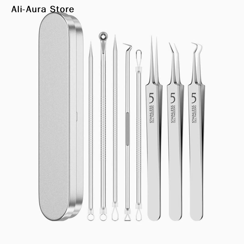 7/8Pcs Blackhead Remover Kit P - Skincare You 评论和价格