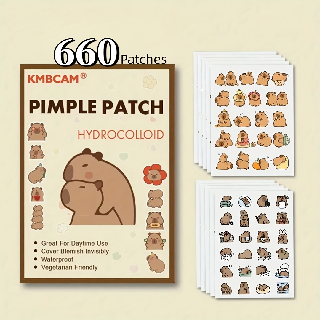 Capybara Shaped Pimple Patches - Skincare You 评论和价格