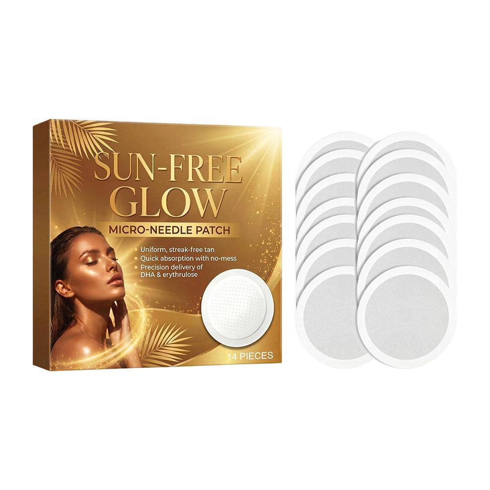 14Pcs Sun-Free Glow Microneedl - Skincare Glowing 评论和价格