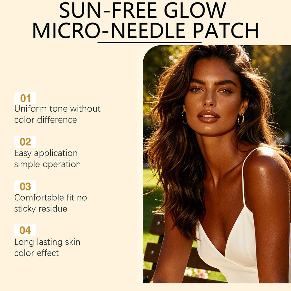 14Pcs Sun-Free Glow Microneedl - Skincare Glowing 评论和价格