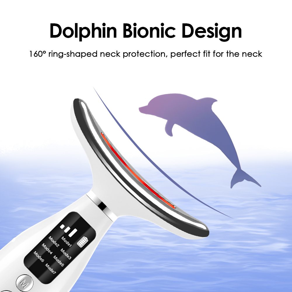 7 Colors LED Lights Face Neck  - Skincare Glowing 评论和价格