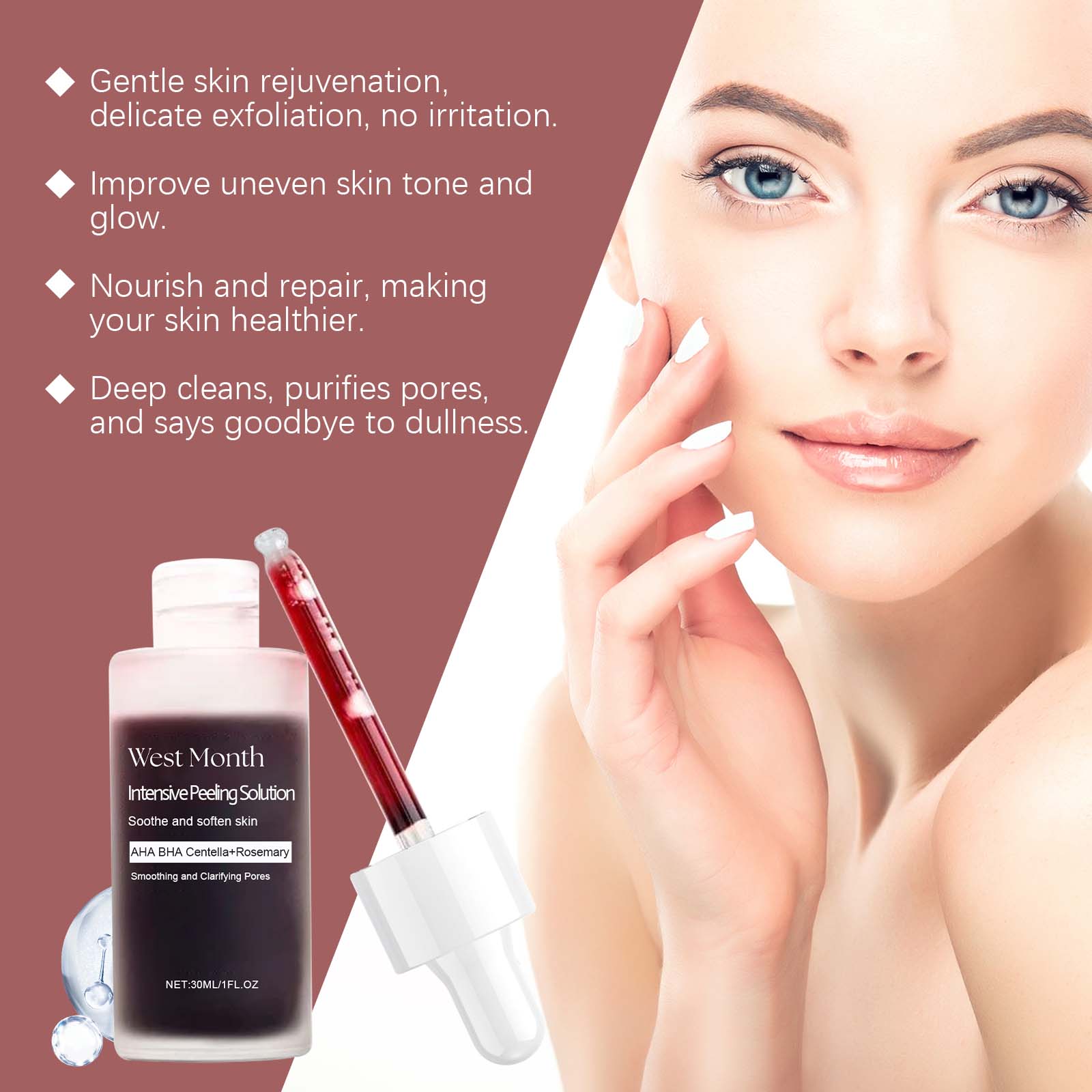 Peeling Face Serum Anti Acne B - Centella Asiatica Toner 评论和价格